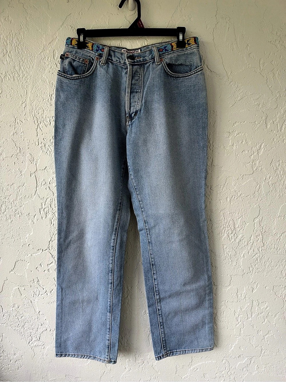Vintage true grit Women's Straight Leg Jeans in Blue fits sz 4/27